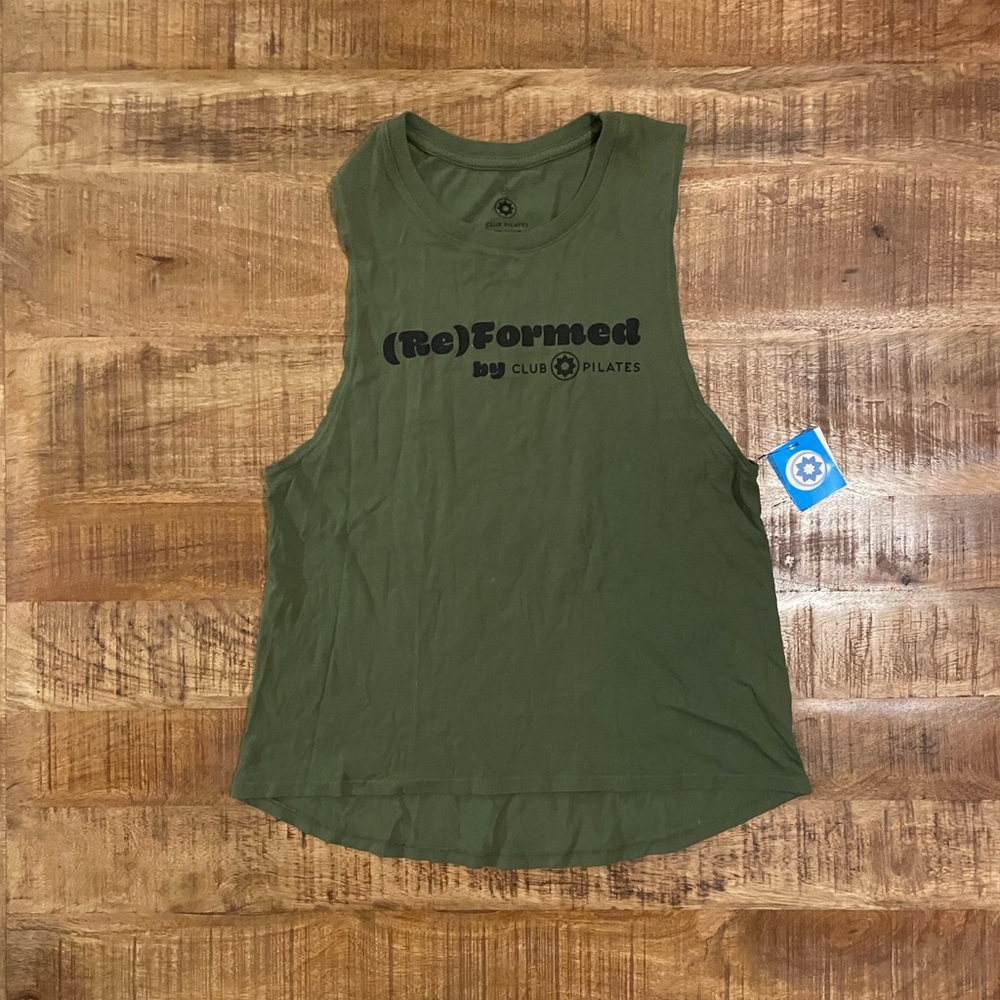 NWT Club Pilates ‘Reformed by CP’ Muscle Tank